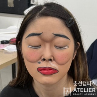 바보 분장
