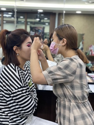 메이크업 국가과정 3과제 한국 무용 